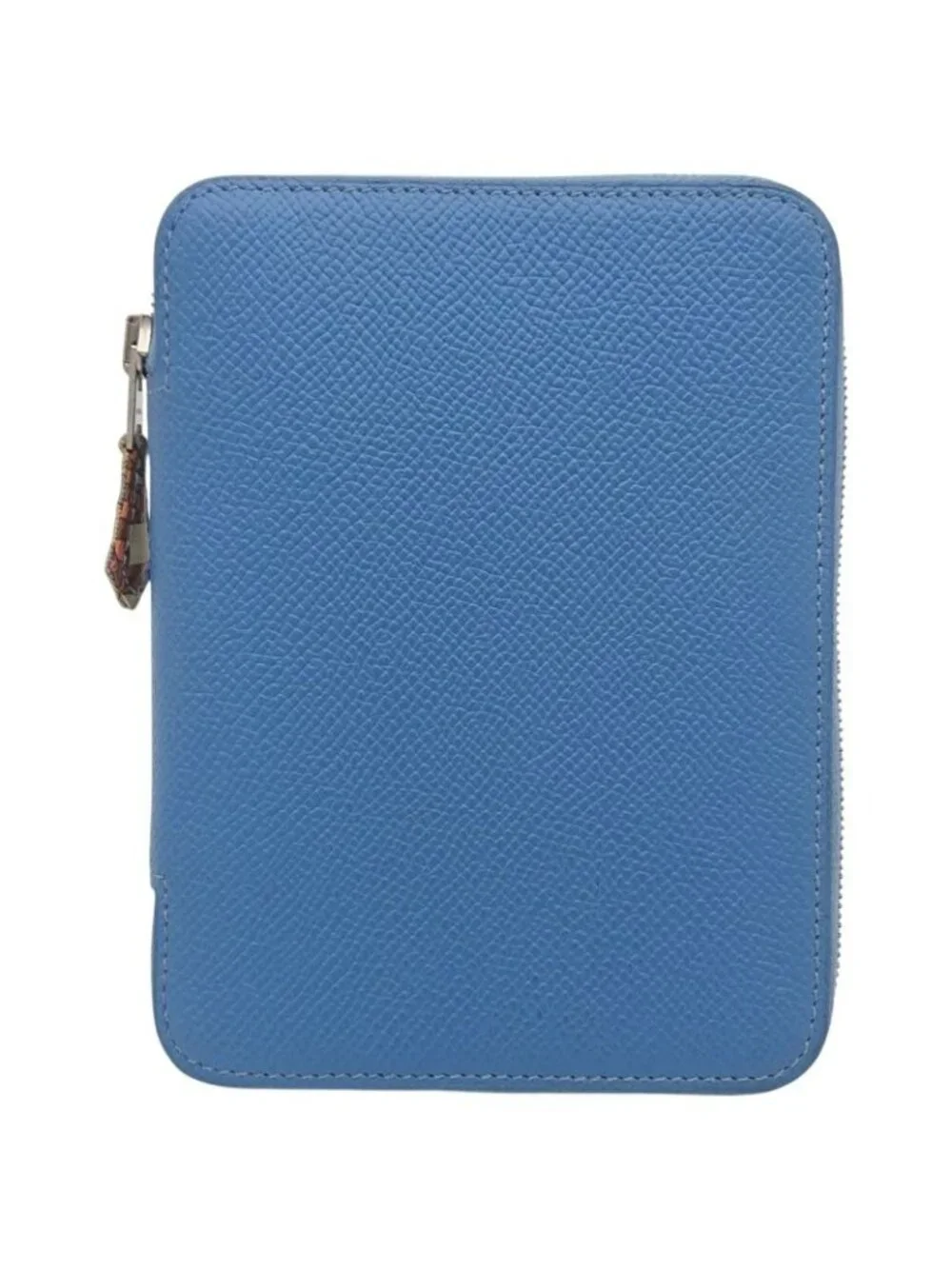 Hermes Silk in Agenda Vision Blue Jean Animapolis T-engraved with Refill